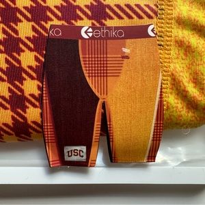Ethika Men's Staple USC Trojans Boxer Brief Underwear
